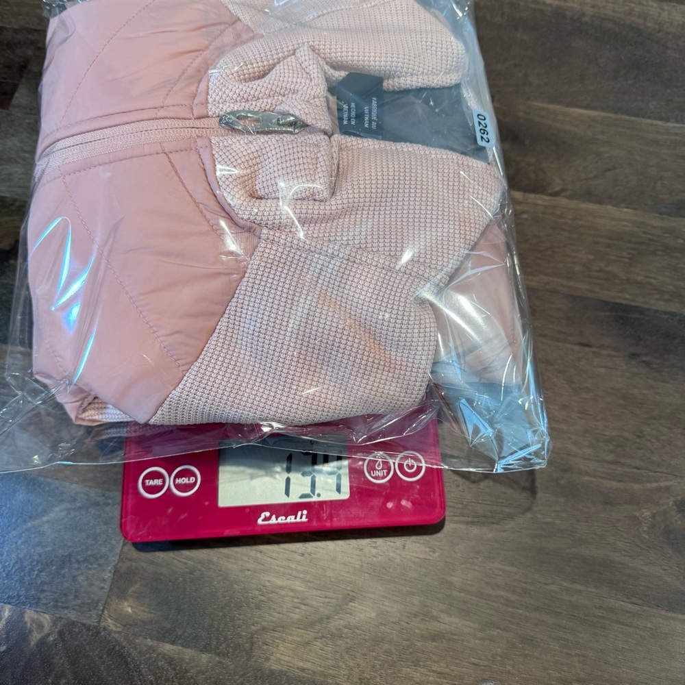 Spyder Nova Full Zip Hybrid Light Pink Quilted Jacket, Size S/P/P - Picture 13 of 13